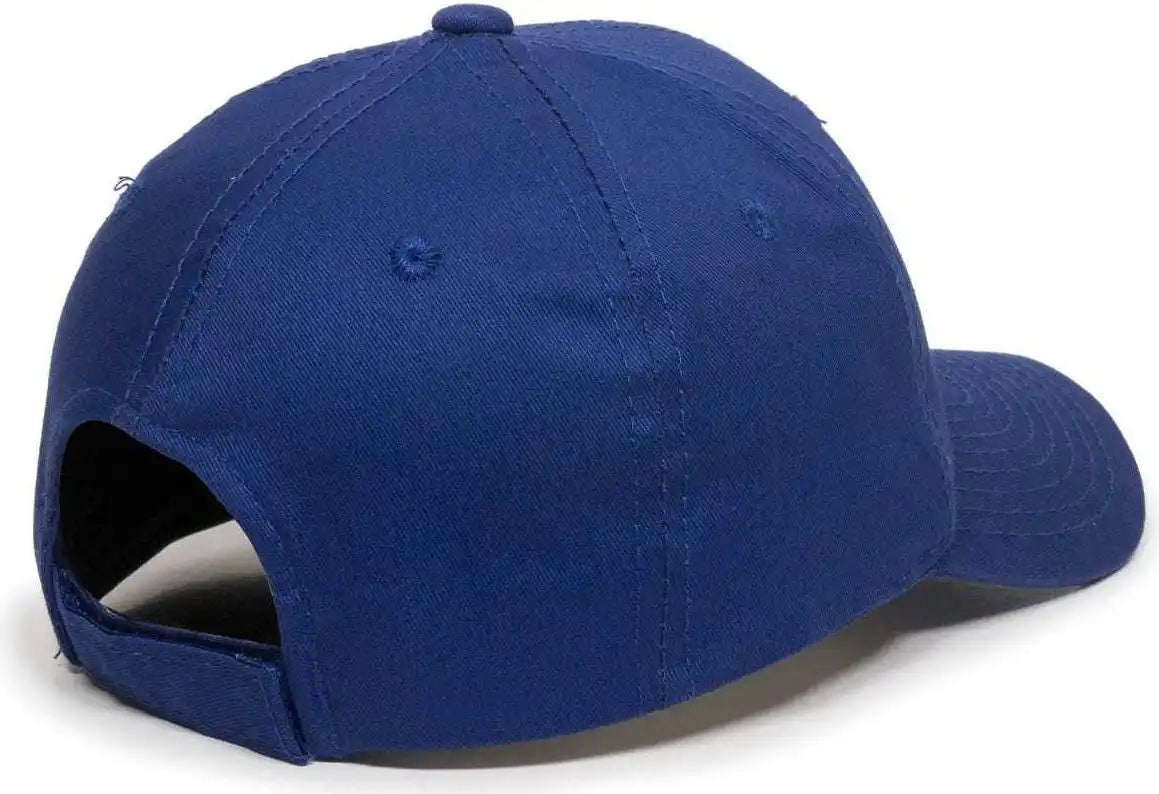 Oc Sports Gl-271 Team Adjustable Custom Baseball Caps - Royal