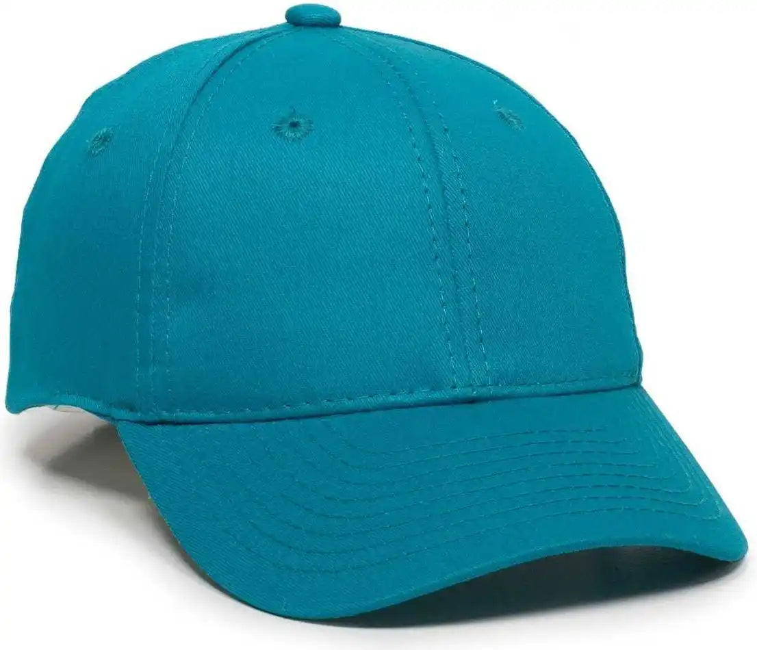 Oc Sports Gl-271 Team Adjustable Custom Baseball Caps - Teal - 6 3/8’’ - 7’’