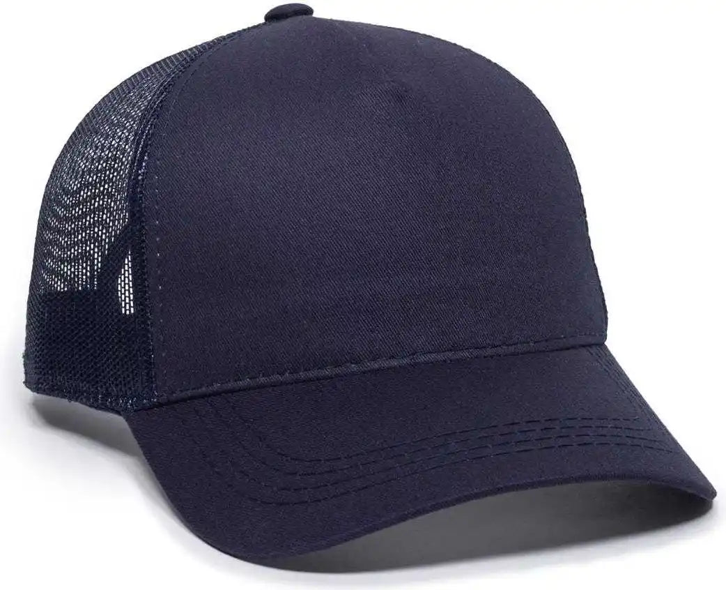Oc Sports Gl-415 Adjustable Mesh Back Cap - Navy - 6 7/8’’ - 7 1/2’’