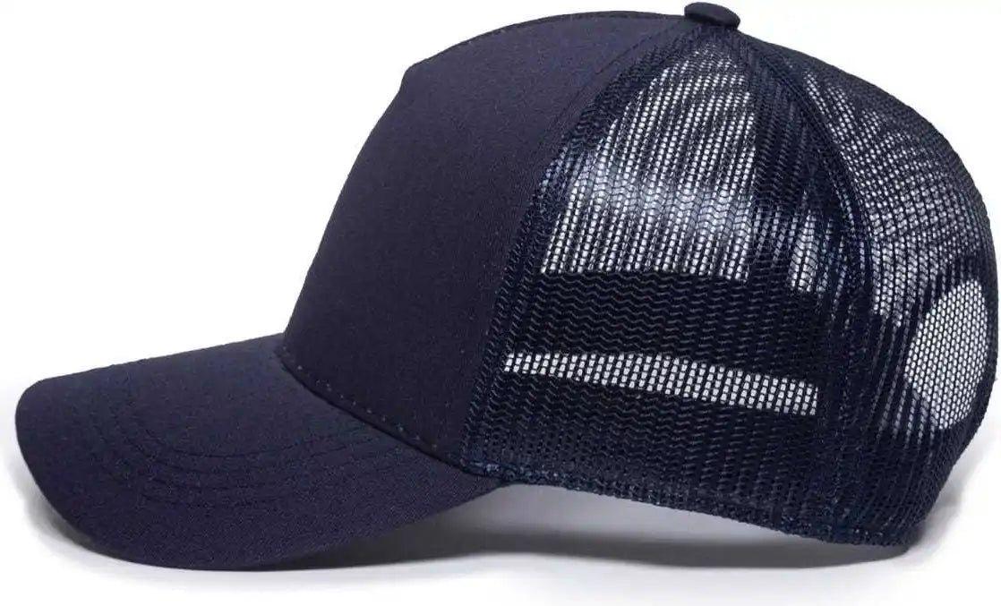 Oc Sports Gl-415 Adjustable Mesh Back Cap - Navy - 6 7/8’’ - 7 1/2’’