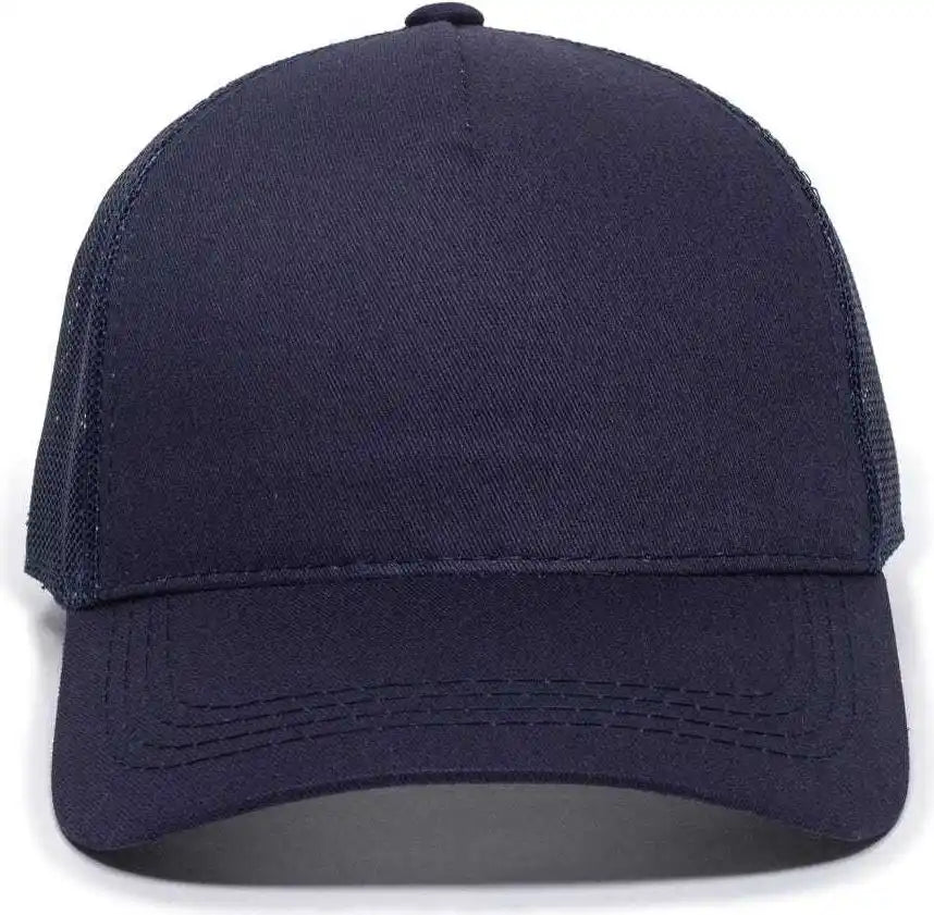 Oc Sports Gl-415 Adjustable Mesh Back Cap - Navy - 6 7/8’’ - 7 1/2’’