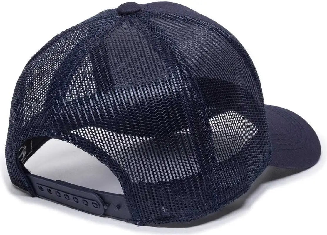 Oc Sports Gl-415 Adjustable Mesh Back Cap - Navy - 6 7/8’’ - 7 1/2’’
