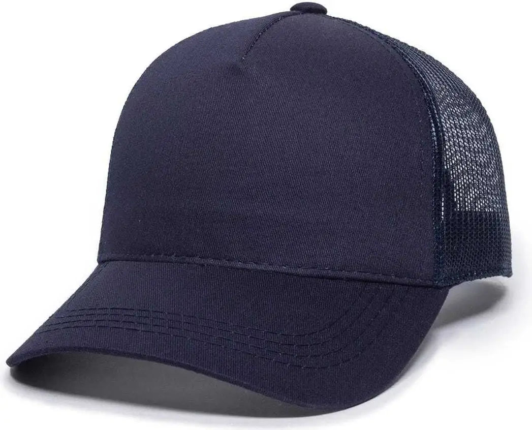 Oc Sports Gl-415 Adjustable Mesh Back Cap - Navy - 6 7/8’’ - 7 1/2’’
