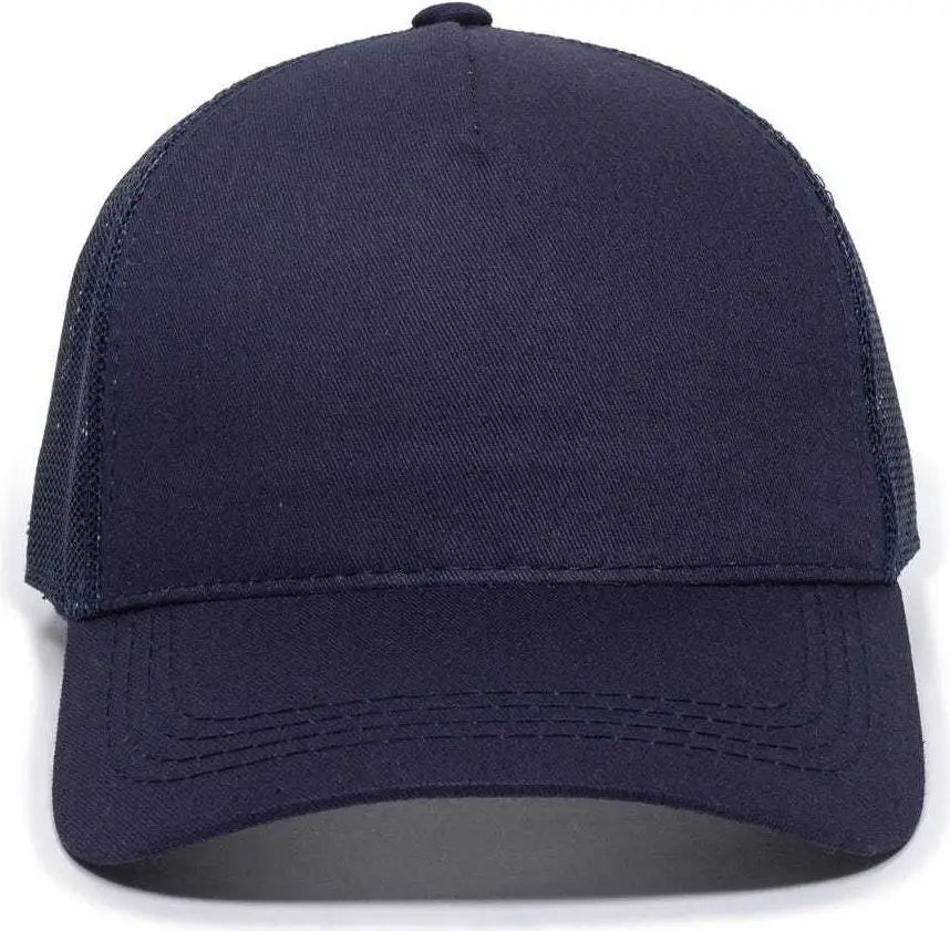 Oc Sports Gl-415 Adjustable Mesh Back Cap - Navy - 6 7/8’’ - 7 1/2’’