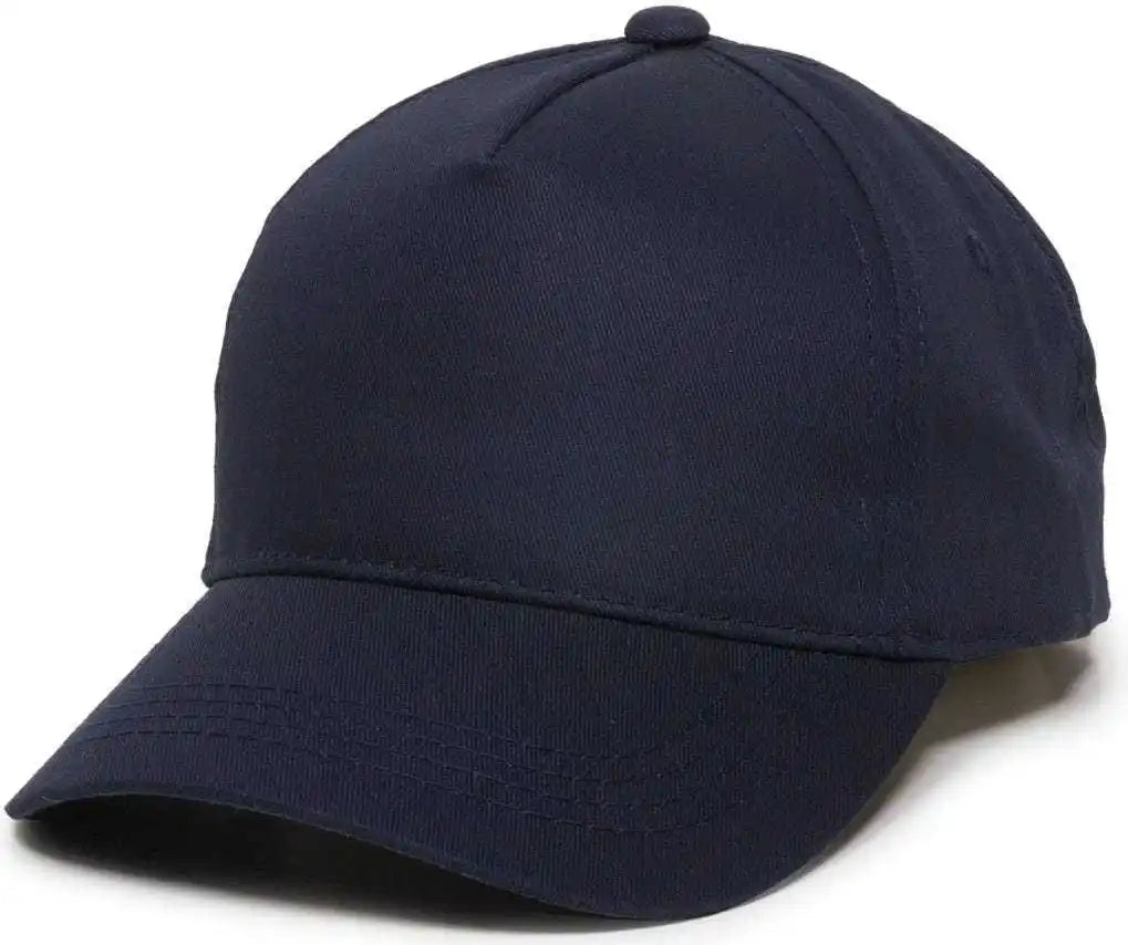 Oc Sports Gl-455 Team Adjustable Single Snap Closure Cap - Navy