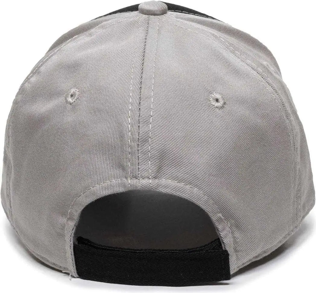 Oc Sports Gwt-101 Adjustable Cap - Black Grey
