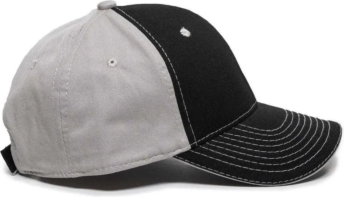 Oc Sports Gwt-101 Adjustable Cap - Black Grey
