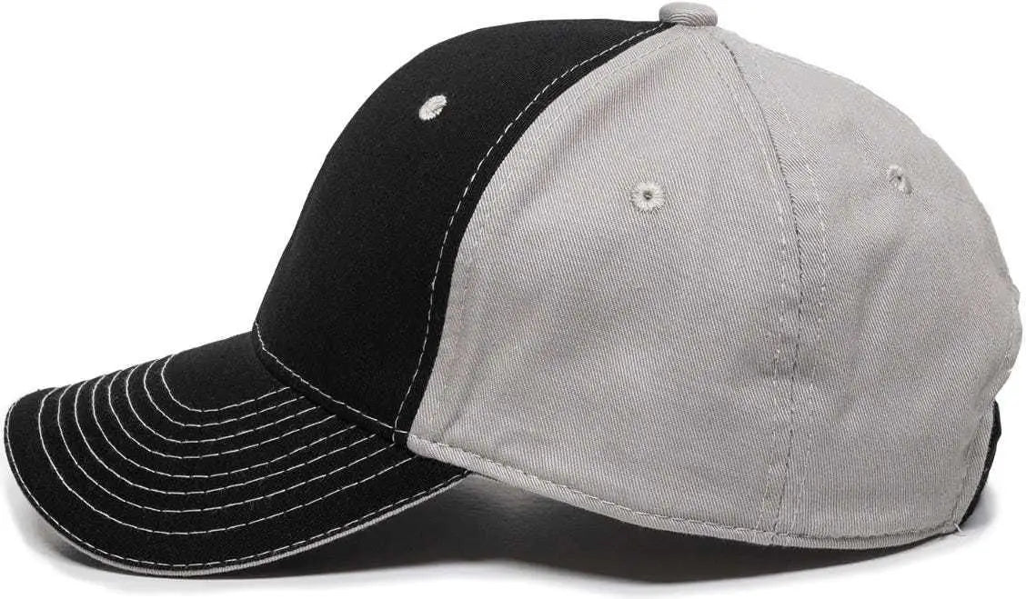 Oc Sports Gwt-101 Adjustable Cap - Black Grey