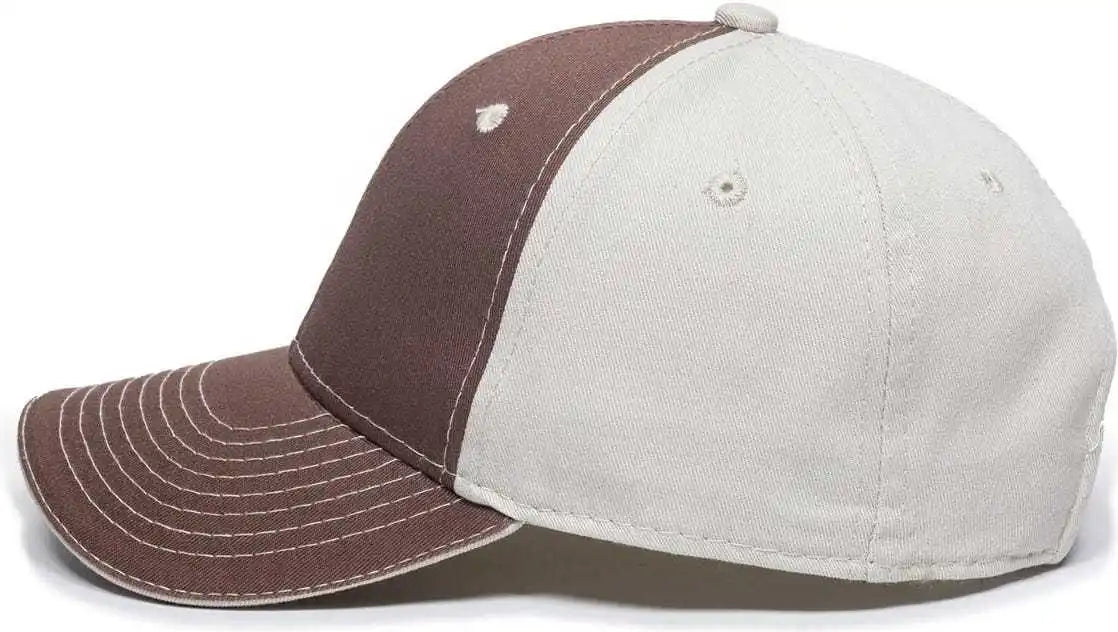 Oc Sports Gwt-101 Adjustable Cap - Brown Putty - Sand / 6 7/8’’ - 7 1/2’’