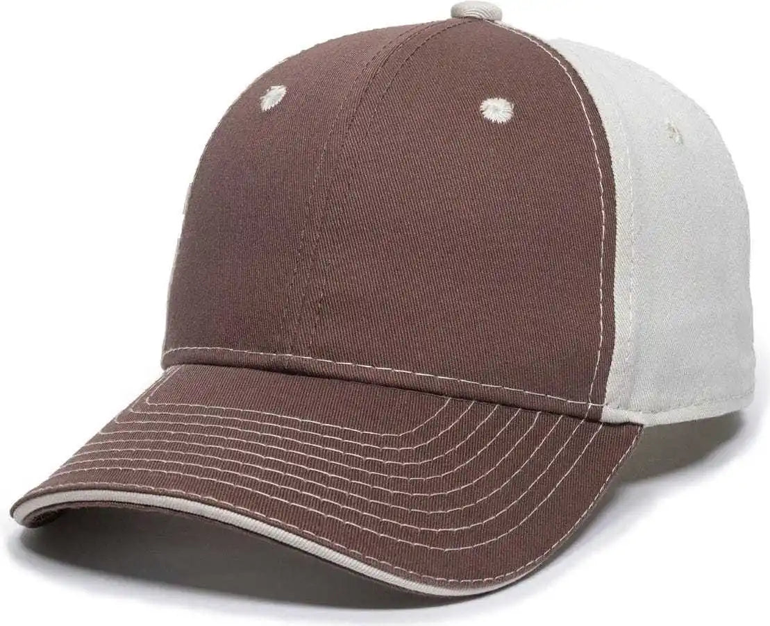 Oc Sports Gwt-101 Adjustable Cap - Brown Putty - Sand / 6 7/8’’ - 7 1/2’’