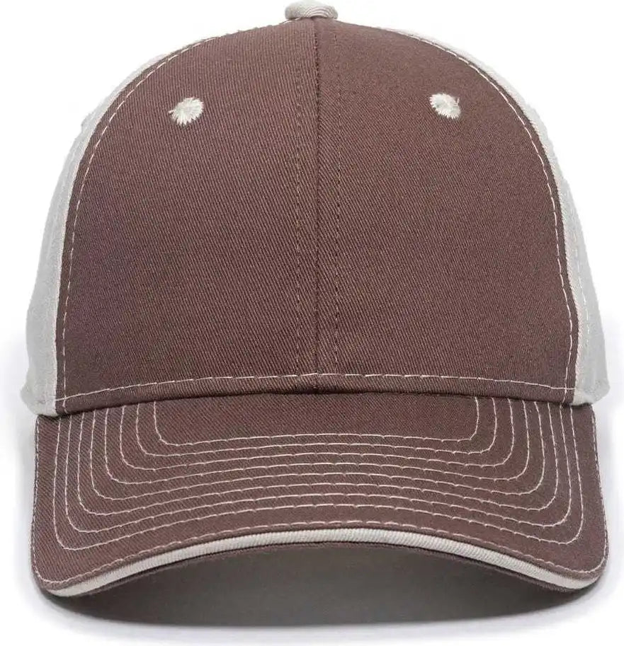 Oc Sports Gwt-101 Adjustable Cap - Brown Putty - Sand / 6 7/8’’ - 7 1/2’’