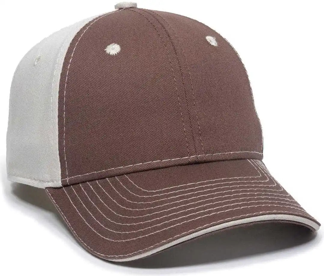 Oc Sports Gwt-101 Adjustable Cap - Brown Putty - Sand / 6 7/8’’ - 7 1/2’’