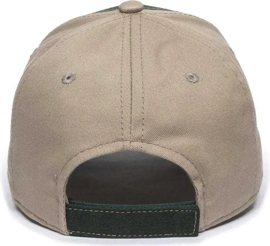 Oc Sports Gwt-101 Adjustable Cap - Dark Green Khaki - Forest / 6 7/8’’ - 7 1/2’’