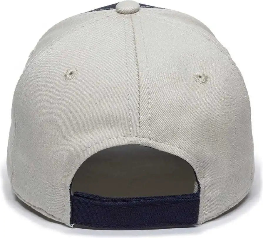 Oc Sports Gwt-101 Adjustable Cap - True Navy Putty - Sand / 6 7/8’’ - 7 1/2’’