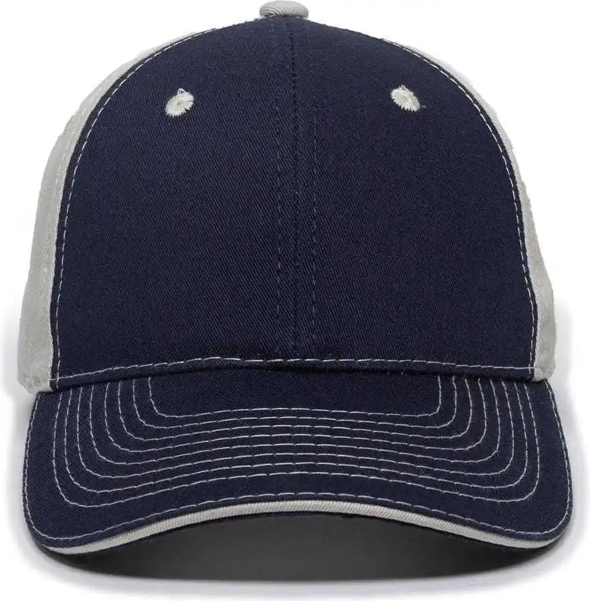 Oc Sports Gwt-101 Adjustable Cap - True Navy Putty - Sand / 6 7/8’’ - 7 1/2’’
