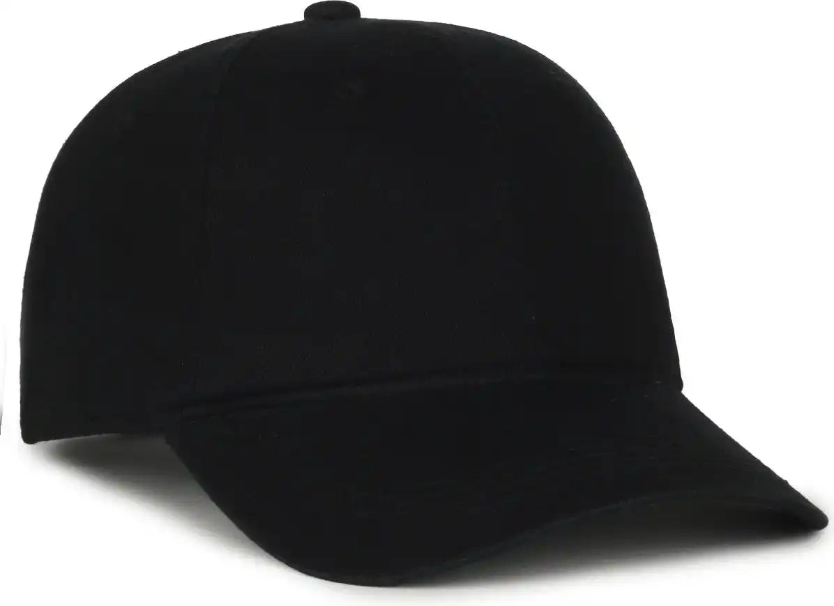Oc Sports Gwt-111 Adjustable Strap Garment Wash Cotton Cap - Black - 6 3/8’’ - 7’’