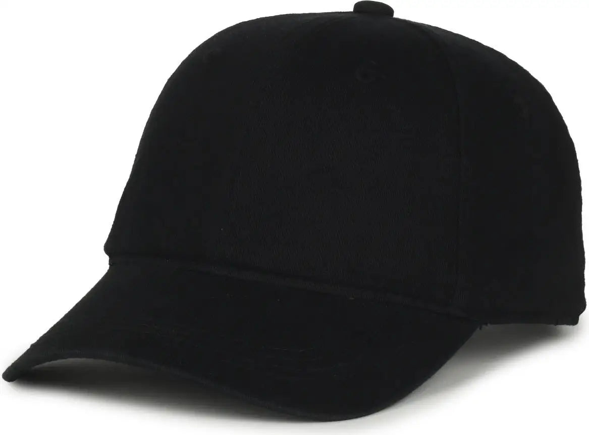 Oc Sports Gwt-111 Adjustable Strap Garment Wash Cotton Cap - Black