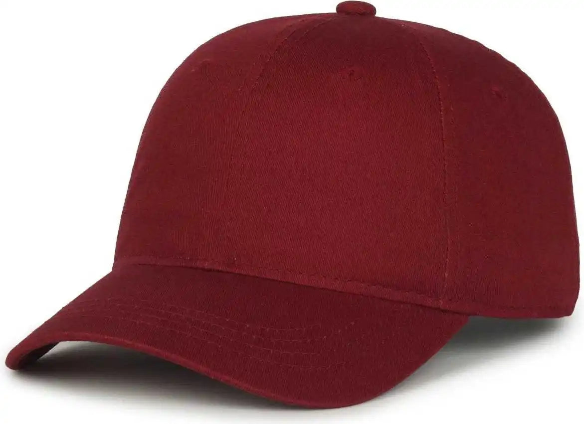 Oc Sports Gwt-111 Adjustable Strap Garment Wash Cotton Cap - Burgundy - Maroon / 6 7/8’’ - 7 1/2’’