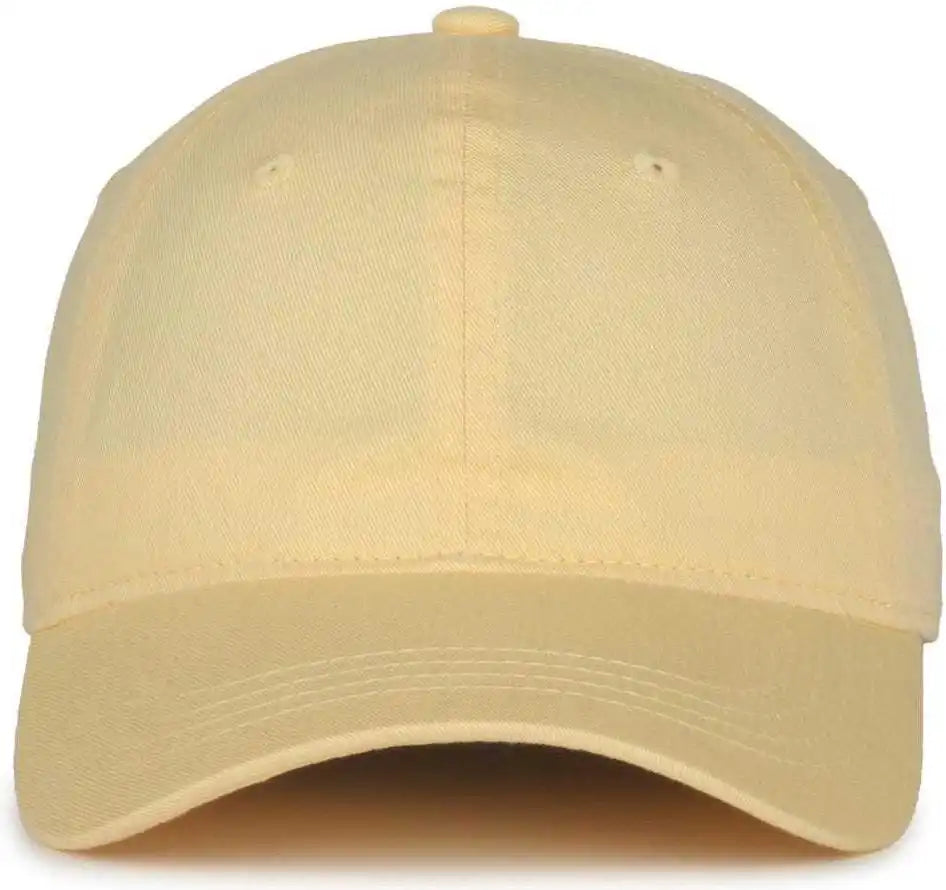 Oc Sports Gwt-111 Adjustable Strap Garment Wash Cotton Cap - Butter - Sand / 6 7/8’’ - 7 1/2’’