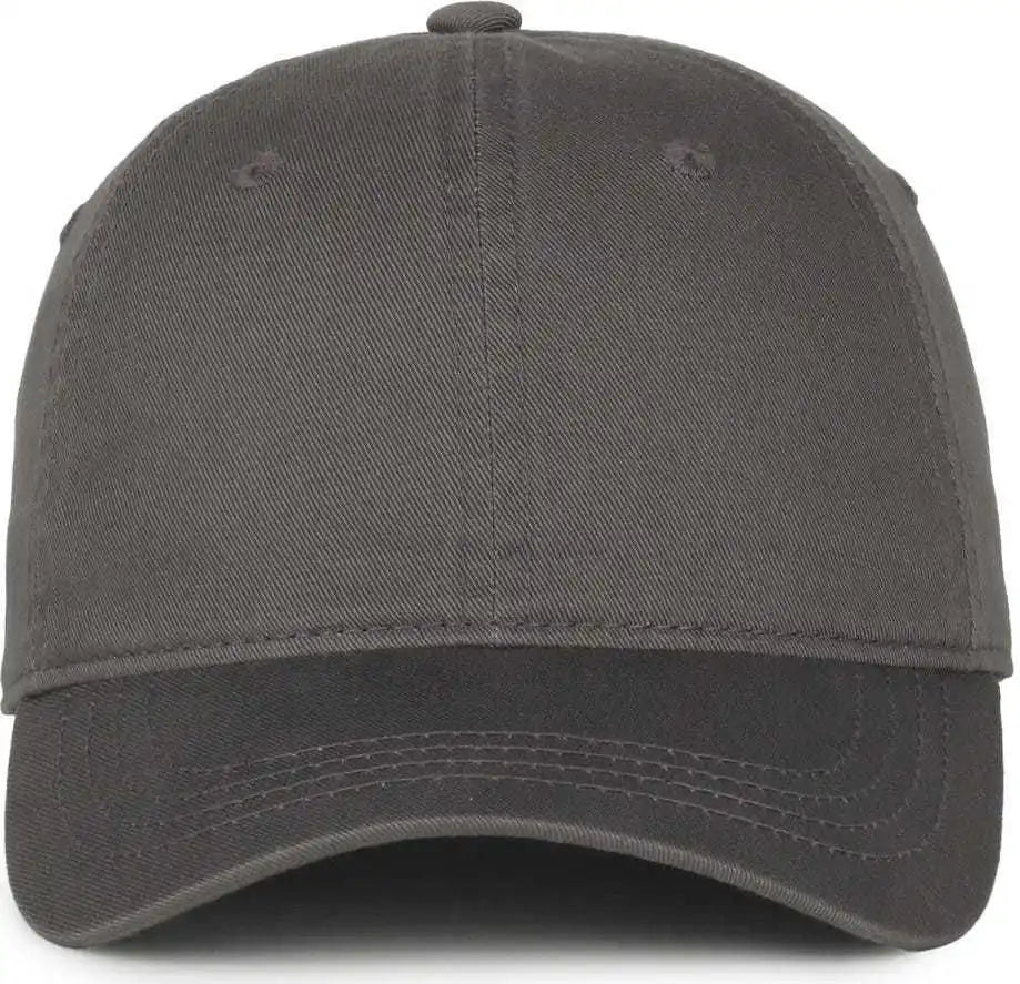 Oc Sports Gwt-111 Adjustable Strap Garment Wash Cotton Cap - Charcoal