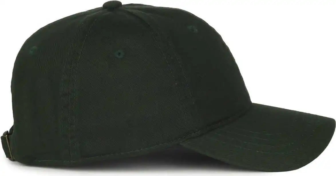 Oc Sports Gwt-111 Adjustable Strap Garment Wash Cotton Cap - Dk Green - Forest / 6 7/8’’ - 7 1/2’’