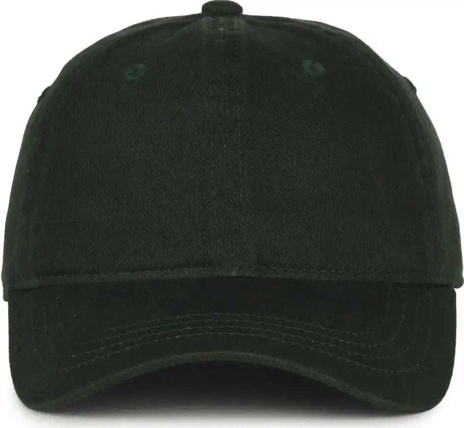 Oc Sports Gwt-111 Adjustable Strap Garment Wash Cotton Cap - Dk Green - Forest / 6 7/8’’ - 7 1/2’’