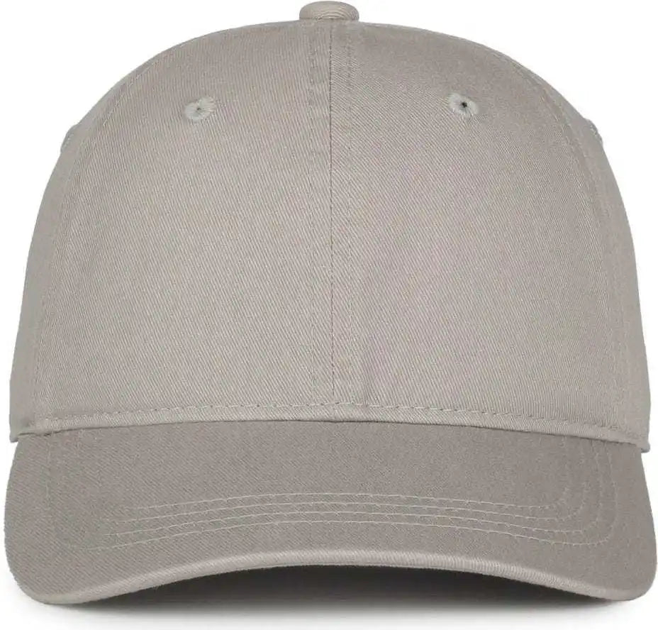 Oc Sports Gwt-111 Adjustable Strap Garment Wash Cotton Cap - Lt Gray - Light / 6 7/8’’ - 7 1/2’’