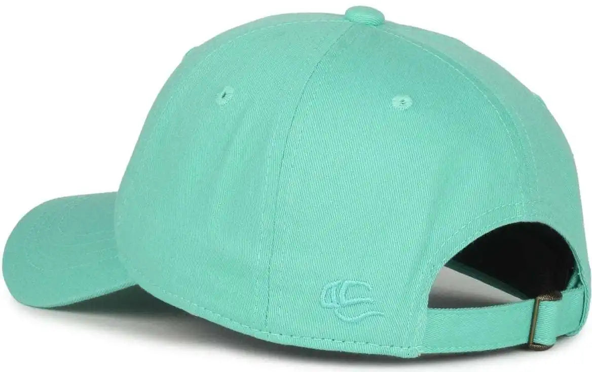 Oc Sports Gwt-111 Adjustable Strap Garment Wash Cotton Cap - Mint - Green / 6 7/8’’ - 7 1/2’’