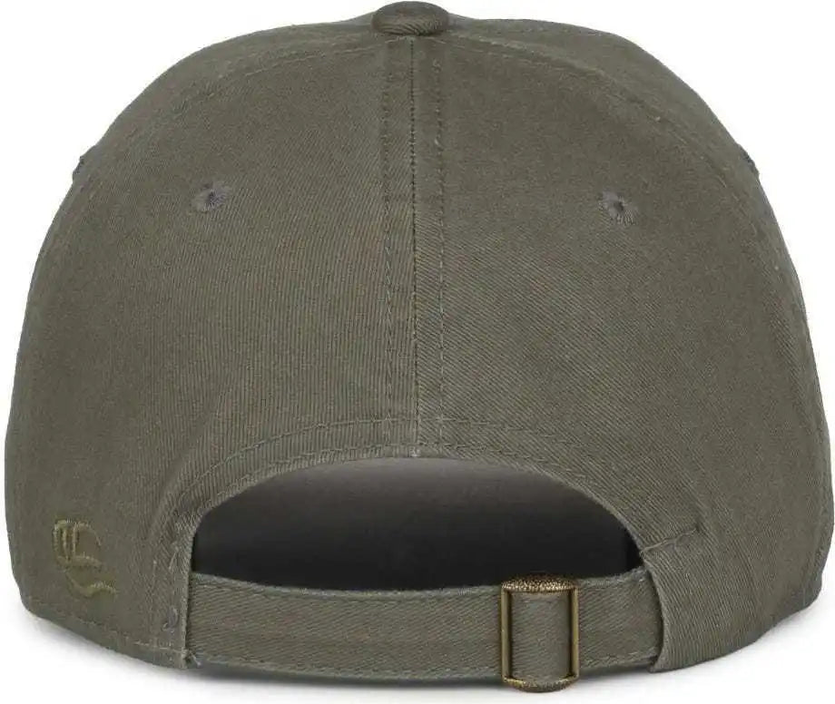 Oc Sports Gwt-111 Adjustable Strap Garment Wash Cotton Cap - Ol Khaki - Olive / 6 7/8’’ - 7 1/2’’