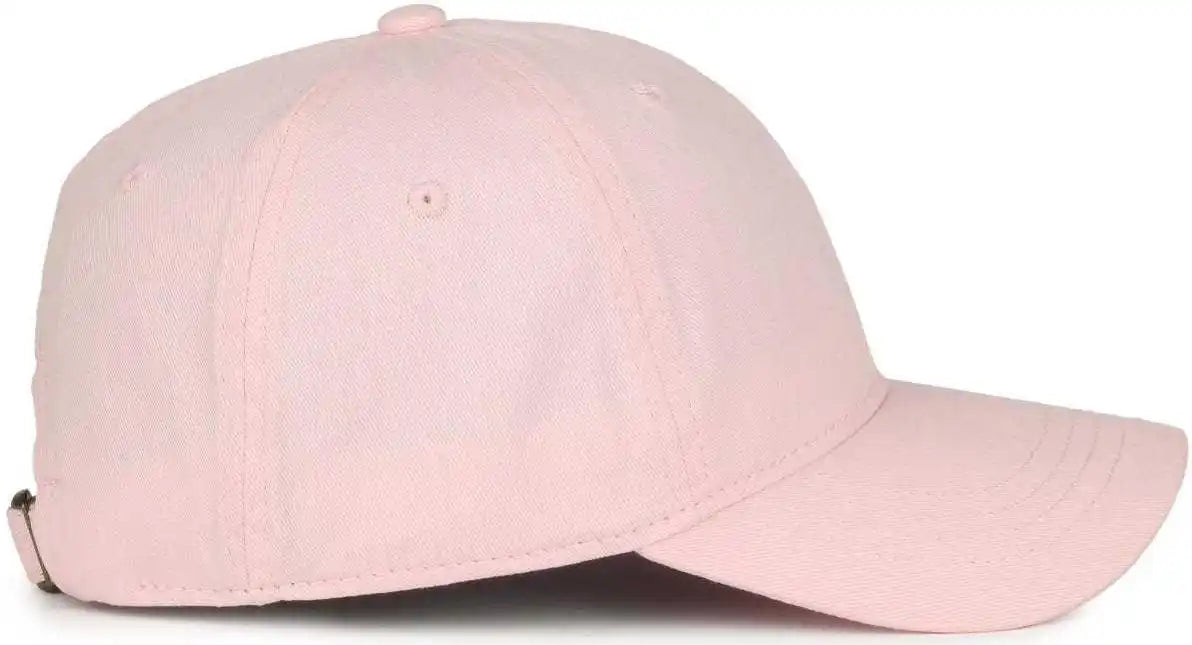 Oc Sports Gwt-111 Adjustable Strap Garment Wash Cotton Cap - Pink - 6 3/8’’ - 7’’