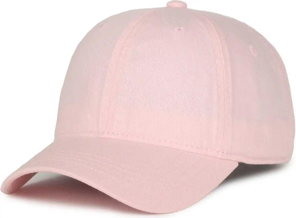 Oc Sports Gwt-111 Adjustable Strap Garment Wash Cotton Cap - Pink - 6 3/8’’ - 7’’