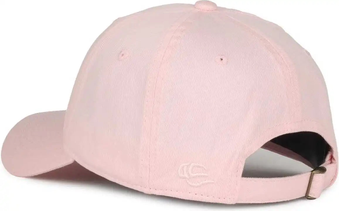 Oc Sports Gwt-111 Adjustable Strap Garment Wash Cotton Cap - Pink - 6 3/8’’ - 7’’