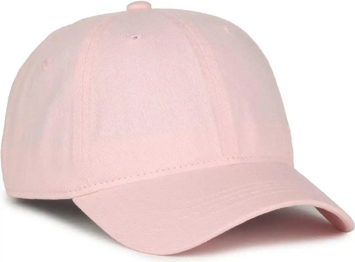 Oc Sports Gwt-111 Adjustable Strap Garment Wash Cotton Cap - Pink - 6 3/8’’ - 7’’