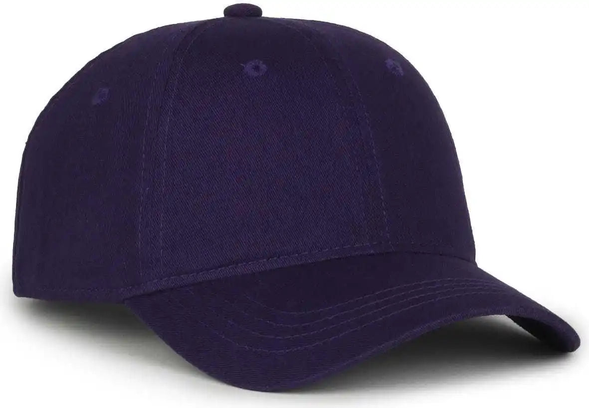 Oc Sports Gwt-111 Adjustable Strap Garment Wash Cotton Cap - Purple - 6 7/8’’ - 7 1/2’’