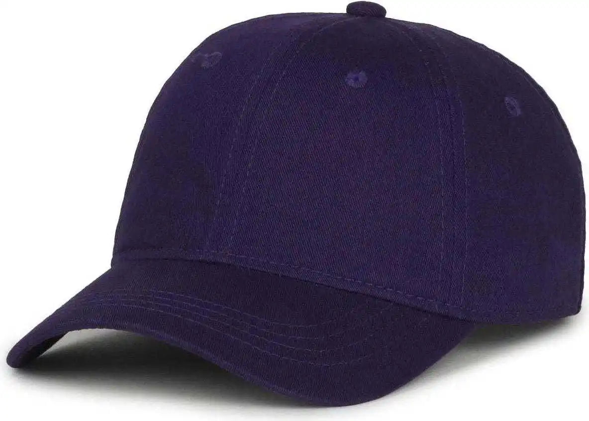 Oc Sports Gwt-111 Adjustable Strap Garment Wash Cotton Cap - Purple - 6 7/8’’ - 7 1/2’’