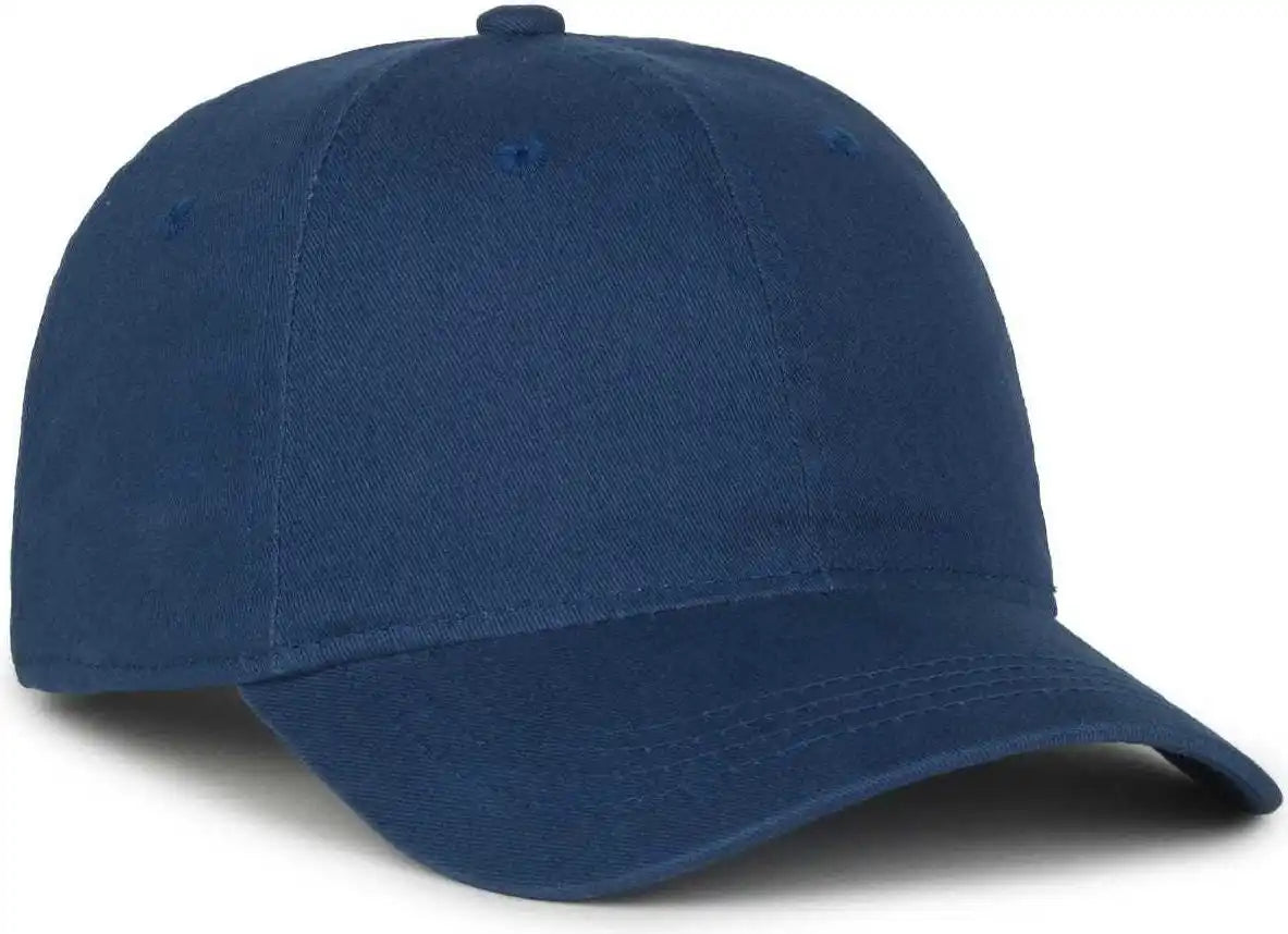 Oc Sports Gwt-111 Adjustable Strap Garment Wash Cotton Cap - Royal - 6 3/8’’ - 7’’