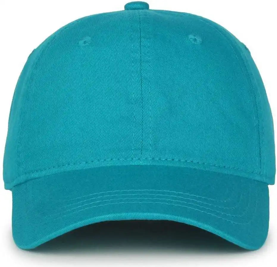 Oc Sports Gwt-111 Adjustable Strap Garment Wash Cotton Cap - Teal - 6 7/8’’ - 7 1/2’’