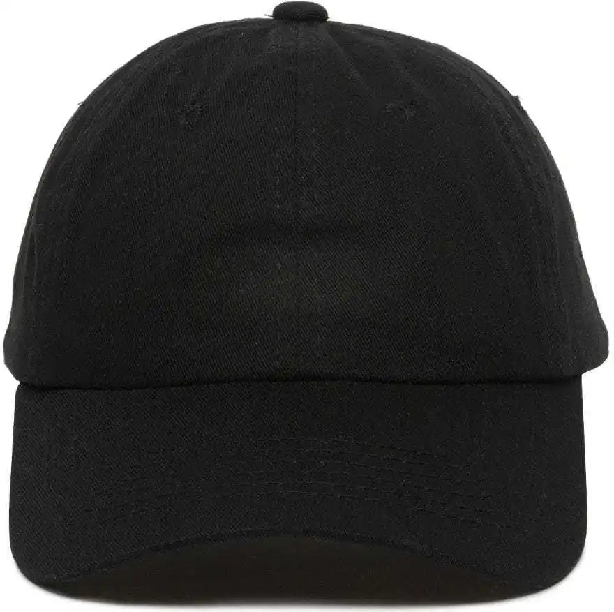Oc Sports Gwt-116 Adj. Garment Wash Cotton Baseball Cap - Black - 6 7/8’’ - 7 1/2’’