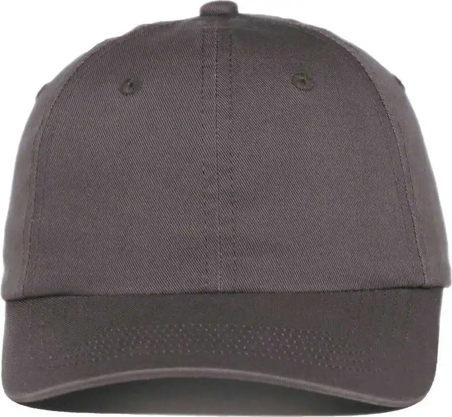 Oc Sports Gwt-116 Adj. Garment Wash Cotton Baseball Cap - Charcoal - Dark Gray / Osfm