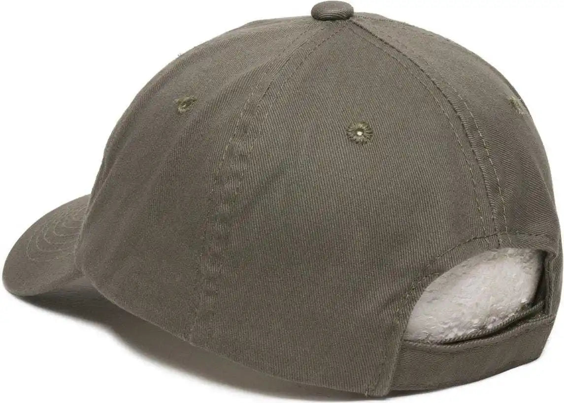 Oc Sports Gwt-116 Adj. Garment Wash Cotton Baseball Cap - Loden - Dark Gray / 6 7/8’’ - 7 1/2’’