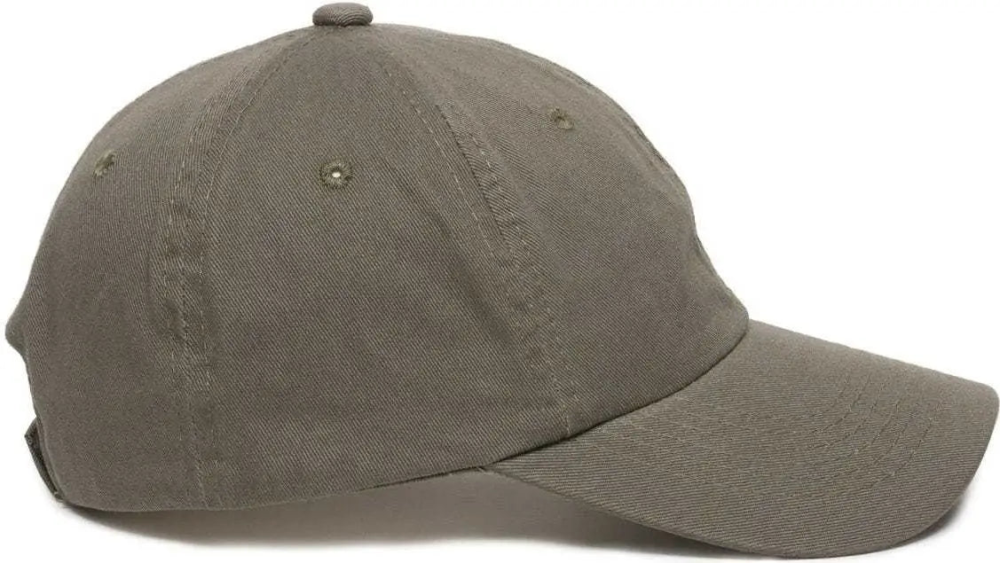 Oc Sports Gwt-116 Adj. Garment Wash Cotton Baseball Cap - Loden