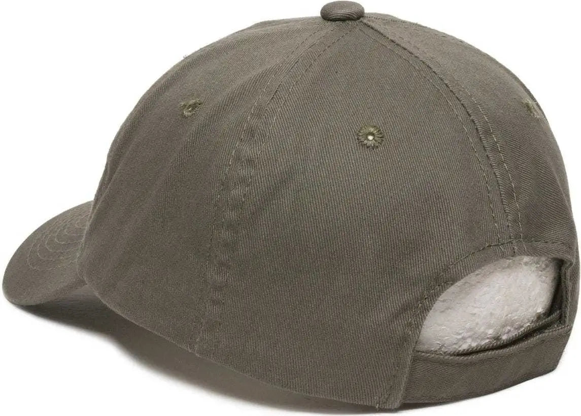 Oc Sports Gwt-116 Adj. Garment Wash Cotton Baseball Cap - Loden