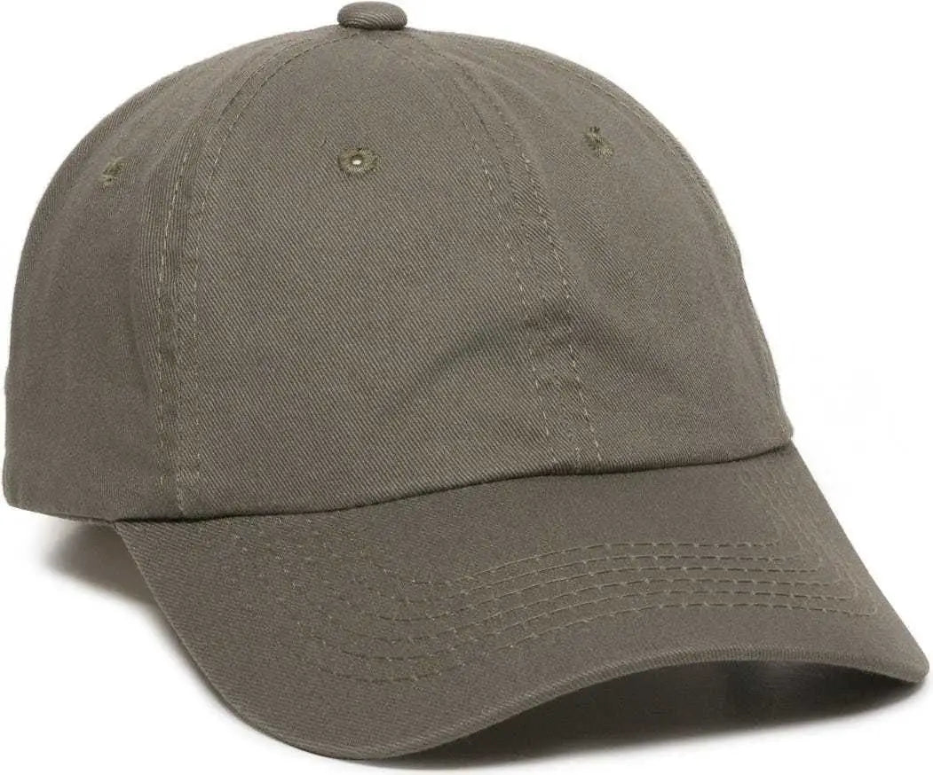 Oc Sports Gwt-116 Adj. Garment Wash Cotton Baseball Cap - Loden