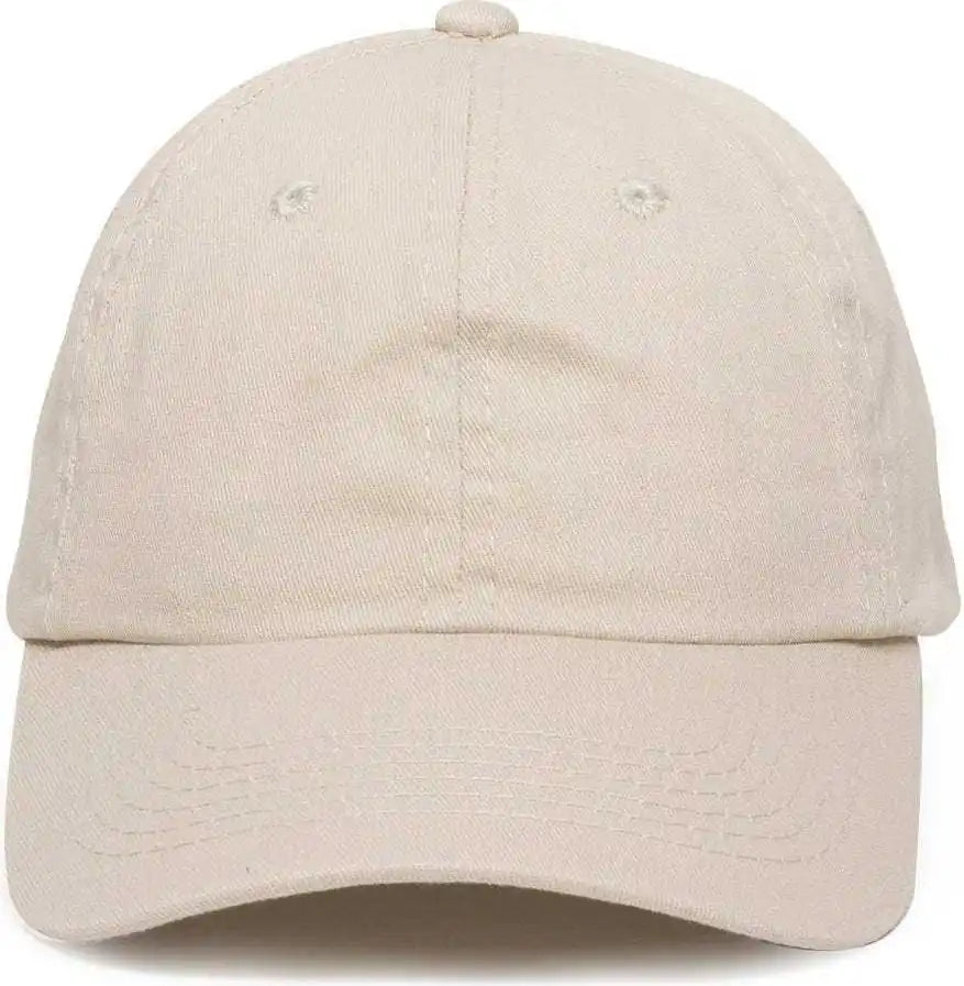 Oc Sports Gwt-116 Adj. Garment Wash Cotton Baseball Cap - Putty - White / 6 7/8’’ - 7 1/2’’
