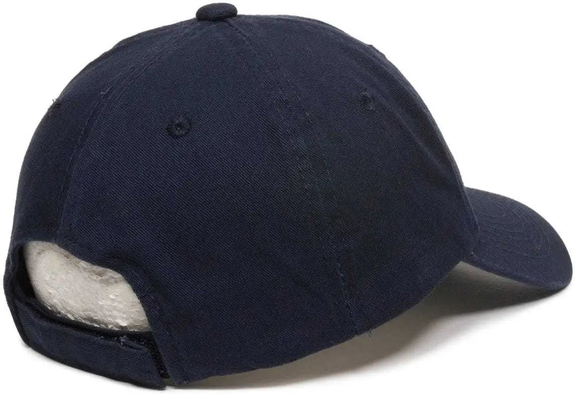Oc Sports Gwt-116 Adj. Garment Wash Cotton Baseball Cap - True Navy