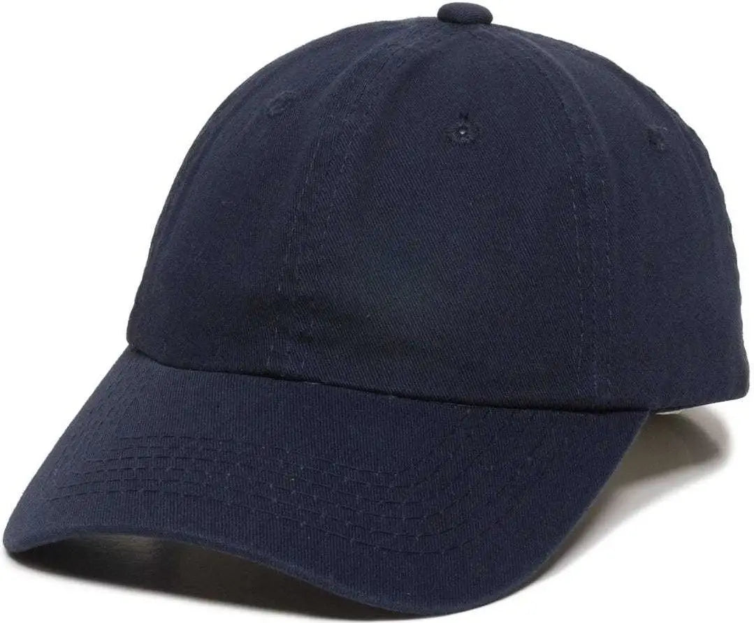 Oc Sports Gwt-116 Adj. Garment Wash Cotton Baseball Cap - True Navy - 6 7/8’’ - 7 1/2’’