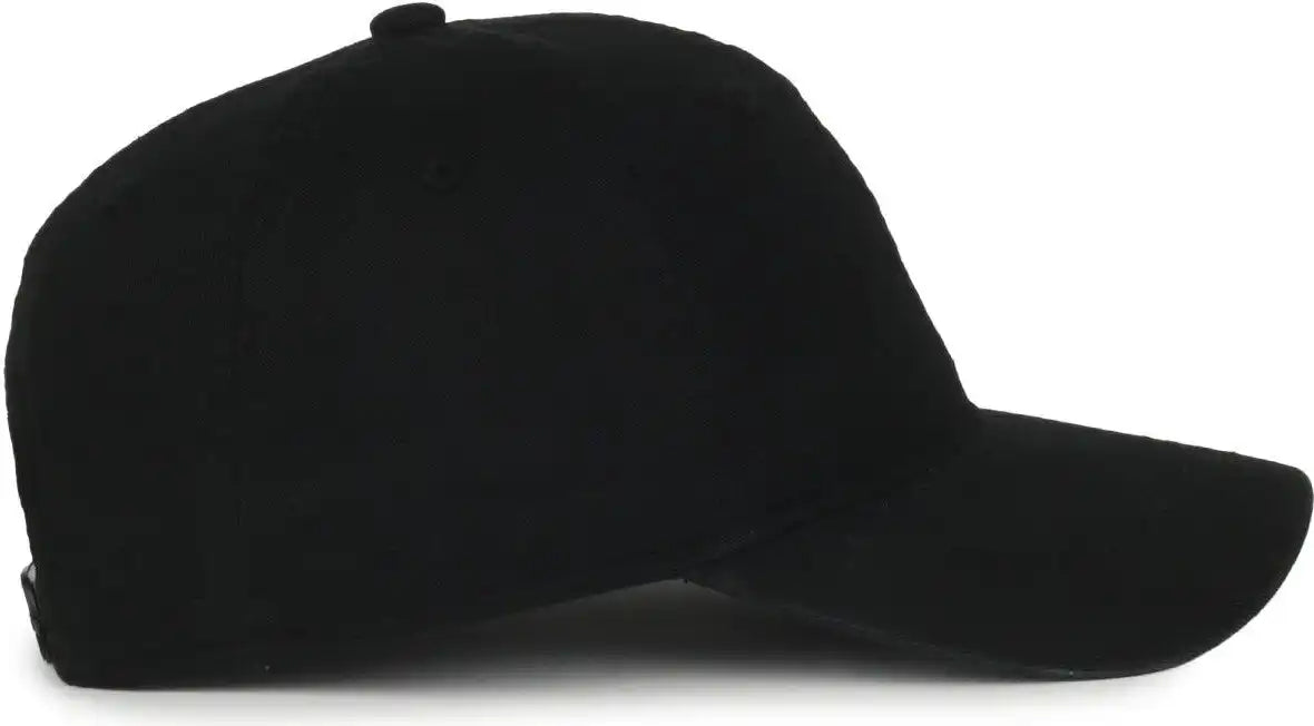 Oc Sports Gwt-sb Garment Washed Snap Back Dad Cap - Black