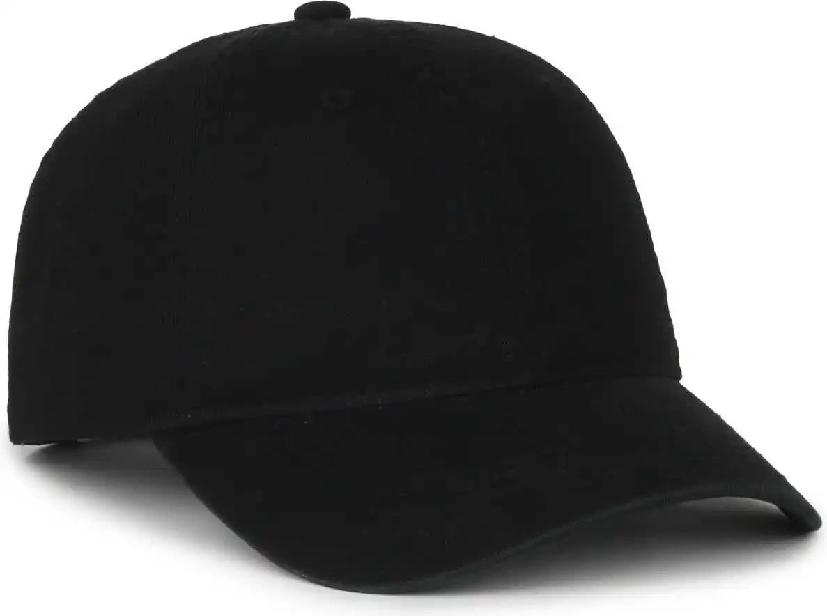 Oc Sports Gwt-sb Garment Washed Snap Back Dad Cap - Black