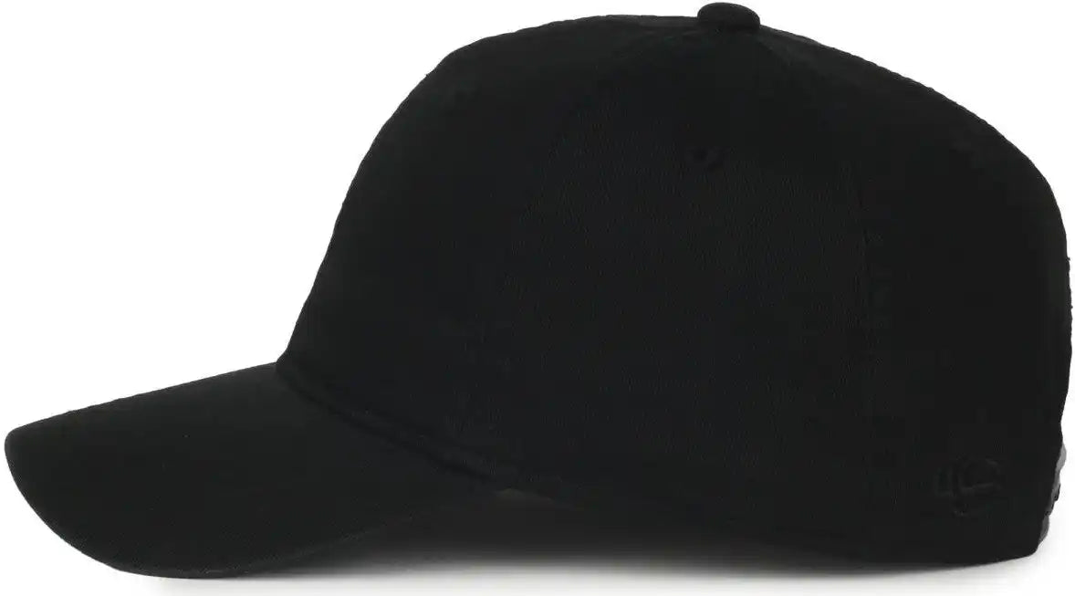 Oc Sports Gwt-sb Garment Washed Snap Back Dad Cap - Black - Osfm