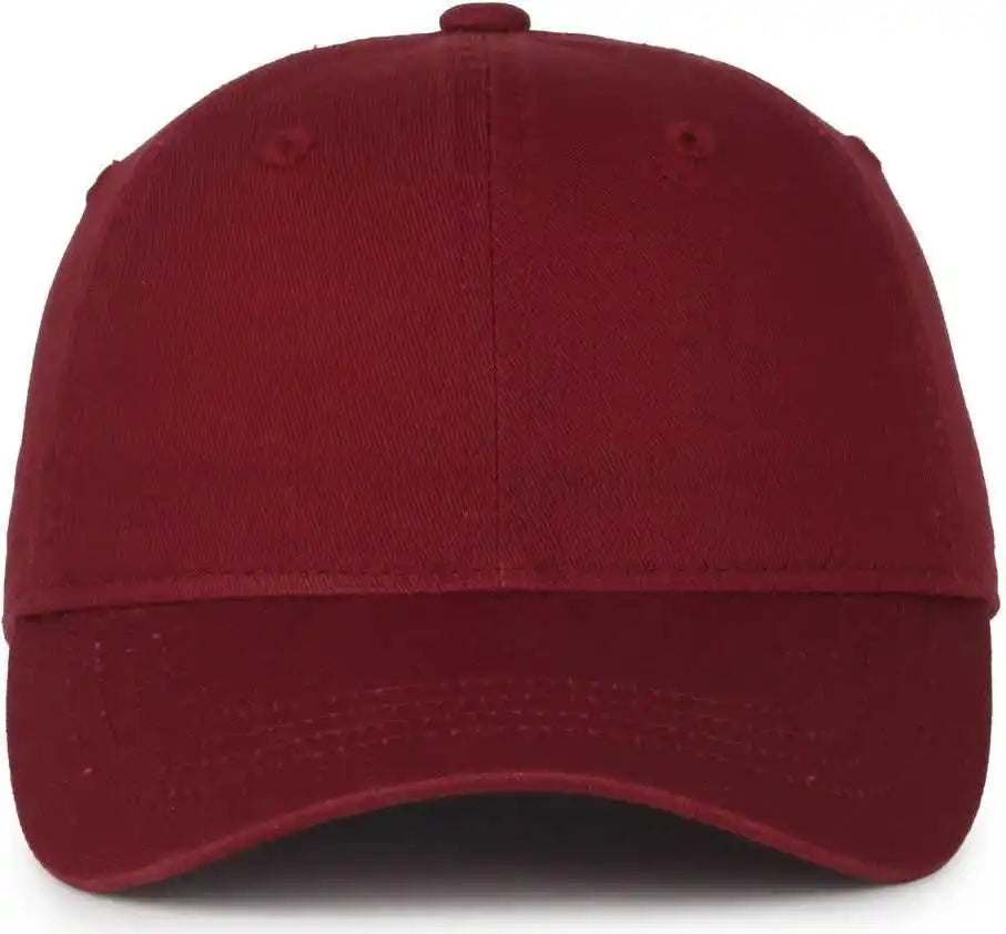 Oc Sports Gwt-sb Garment Washed Snap Back Dad Cap - Burgundy - Osfm